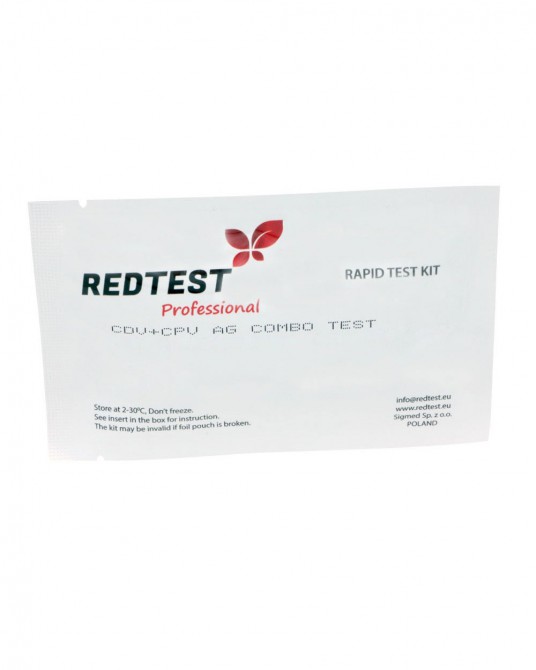Test diagnostyczny Redtest parwowirus, nosówka psów CPV+CDV do 31.07.2026