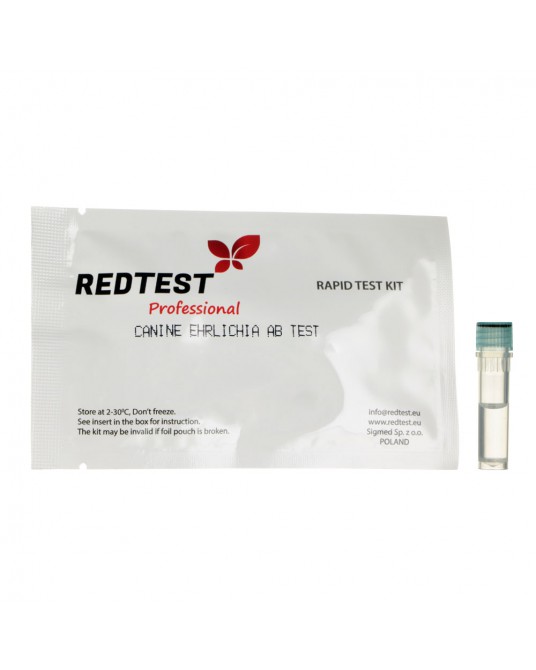 Test diagnostyczny Redtest Erlichioza Ehrli Canis Ab psów