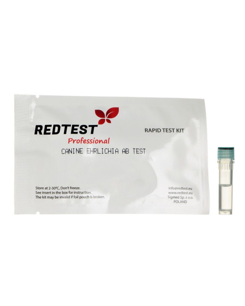 Test diagnostyczny Redtest Erlichioza Ehrli Canis Ab psów