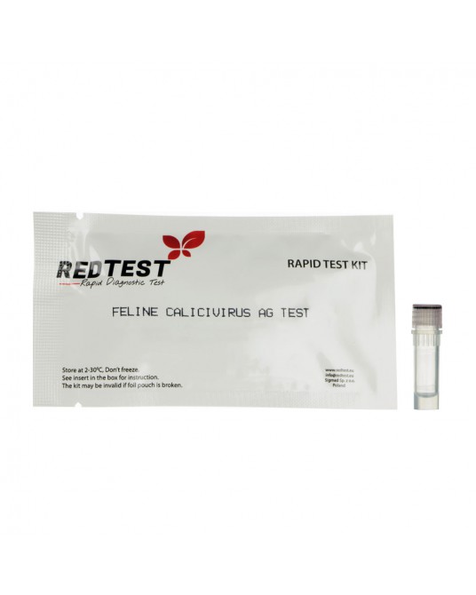Test diagnostyczny Redtest na kaliciwirus kotów (FCV)